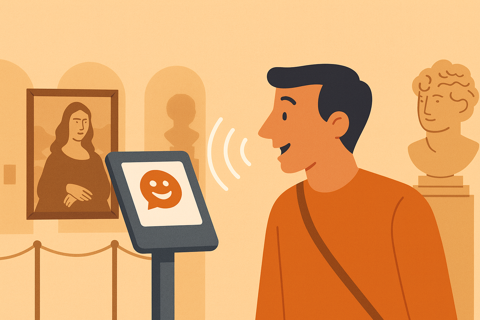 L’interaction vocale pourrait transformer les visites culturelles en expériences conversationnelles et immersives dans les années à venir. Elle permettra aux visiteurs de devenir acteurs de leur exploration, de poser des questions, de découvrir des anecdotes, et d’interagir avec le contenu de manière naturelle. En adoptant ces technologies innovantes, les musées et sites patrimoniaux se positionnent à la pointe de l’innovation, offrant une expérience unique, intuitive et personnalisée. L’avenir de la visite culturelle pourrait devenir conversationnel. Dans ce contexte, le rôle des audioguides, S-Guides et applications multimédias évolue vers des assistants intelligents, capables de répondre en temps réel aux attentes des visiteurs.